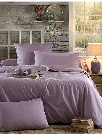 Drap housse percale en coton nuage
