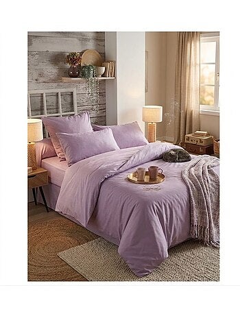 Drap housse percale en coton Nuage