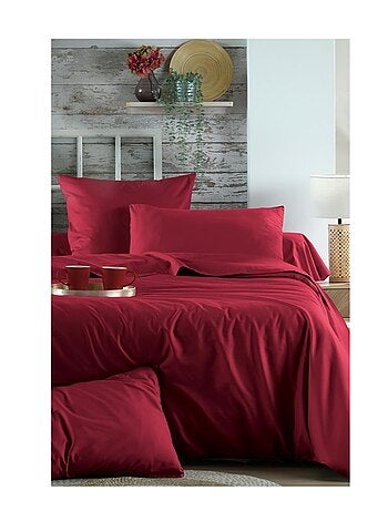 Drap housse percale en coton Nuage