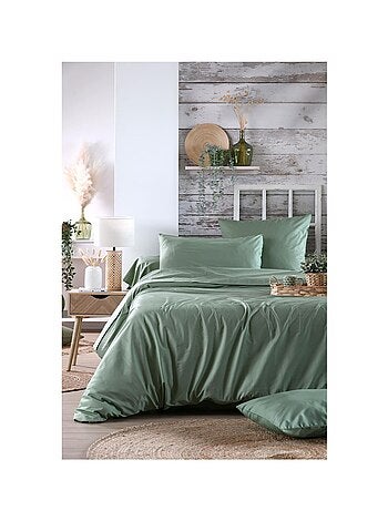 Drap housse percale en coton Nuage