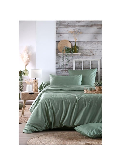 Drap housse percale en coton Nuage - Kiabi Drap housse percale en coton Nuage - Kiabi