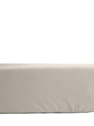 Drap housse percale pur coton peigné longues fibres 80 fils/cm² avec bonnet de 35 cm Vent du sud