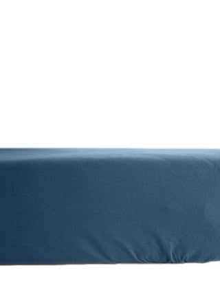 Drap housse percale pur coton peigné longues fibres 80 fils/cm² avec bonnet de 35 cm Vent du sud