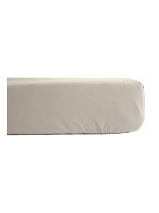 Drap housse percale pur coton peigné longues fibres avec bonnet de 35 cm Vent du sud - I