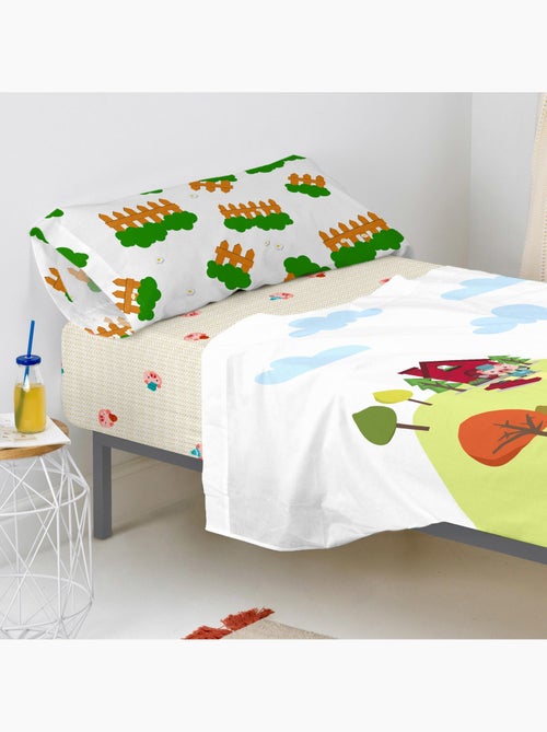 Drap-housse Piggys "Happyfriday" - Kiabi