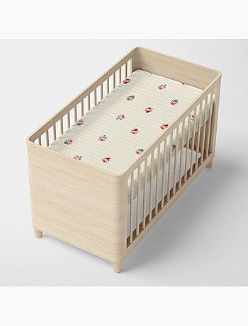 Drap-housse Piggys Lit Bébé "Happyfriday