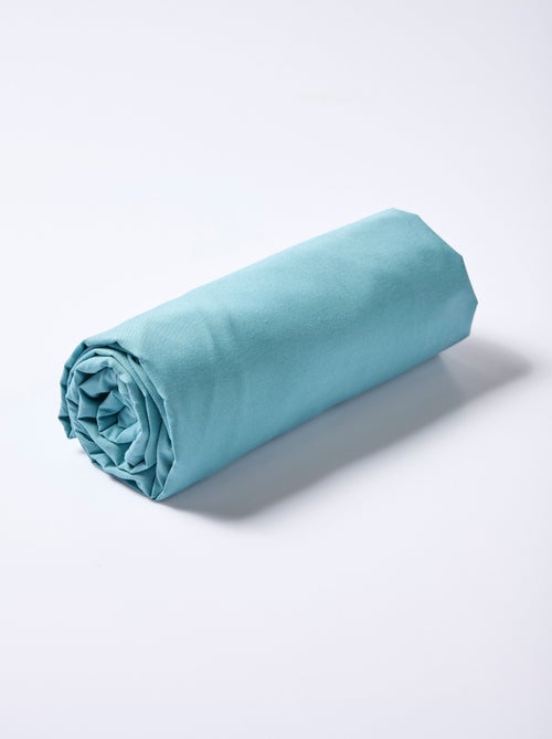 Drap-housse polycoton uni - Kiabi