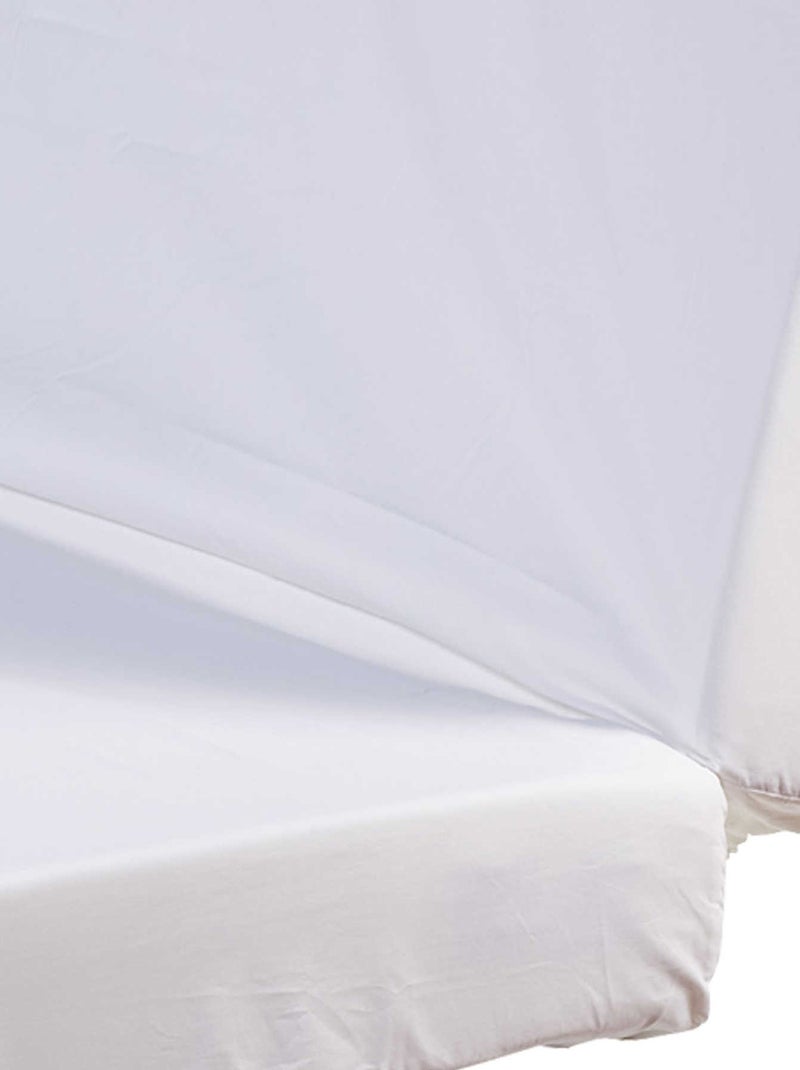 Drap housse pour clic-clac bonnet 20 Blanc - Kiabi