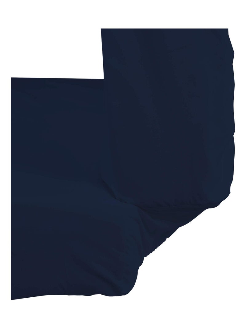 Drap housse pour clic-clac bonnet 20 Bleu marine - Kiabi