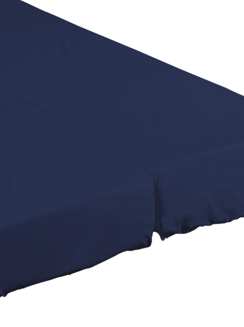 Drap housse pour clic-clac bonnet 20 Bleu marine - Kiabi