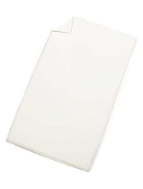 Drap-housse pour Lit Parapluie Light Blanc pur, Coton bio - Kiabi
