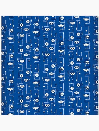 Drap Housse Pyjamasques Bleu avec motifs 90x200 cm