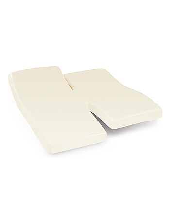 Drap housse relaxation uni coton ALTO - TPR Tête et pied relevable