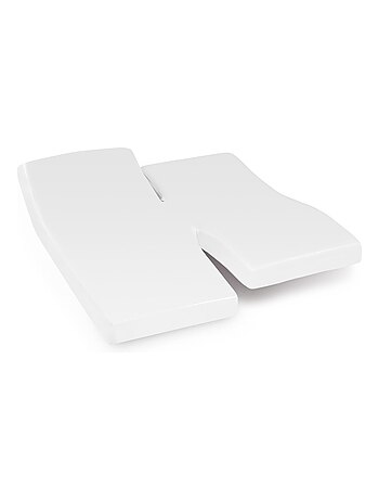 Drap housse relaxation uni coton ALTO - TPR Tête et pied relevable