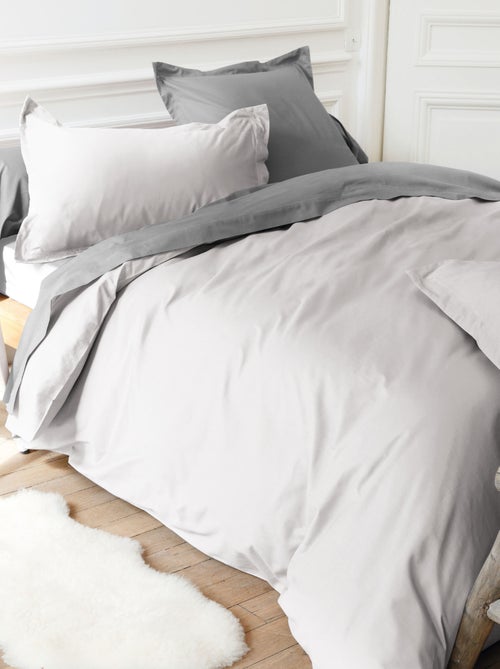 Drap housse relaxation uni coton ALTO - TPR Tête et pied relevable - Kiabi