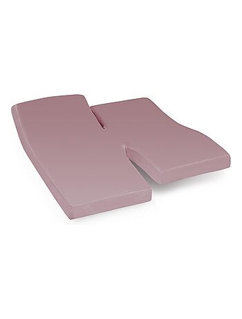 Drap housse relaxation uni coton ALTO - TPR Tête et pied relevable