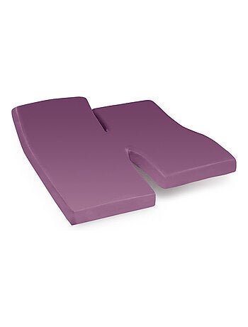 Drap housse relaxation uni coton ALTO - TPR Tête et pied relevable