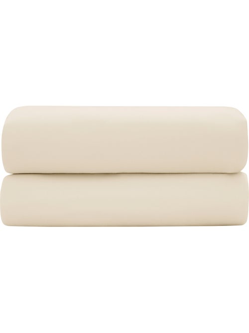 Drap-housse – Satin de coton 120 fils/cm² – Bonnet 30 cm - Kiabi Drap-housse – Satin de coton 120 fils/cm² – Bonnet 30 cm - Kiabi
