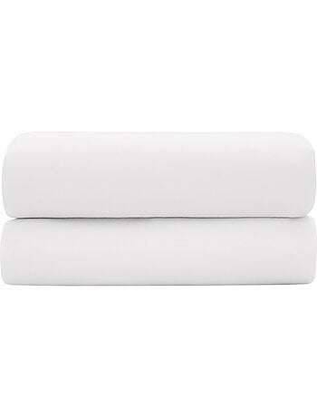 Drap-housse – Satin de coton 120 fils/cm² – Bonnet 30 cm