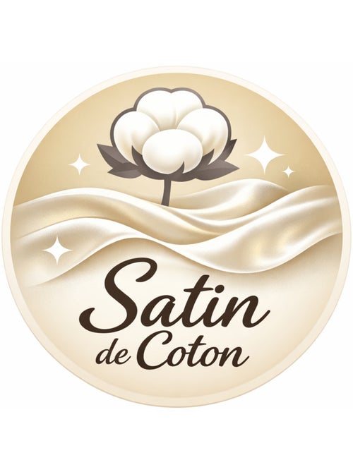 Drap-housse – Satin de coton 120 fils/cm² – Bonnet 30 cm - Kiabi Drap-housse – Satin de coton 120 fils/cm² – Bonnet 30 cm - Kiabi