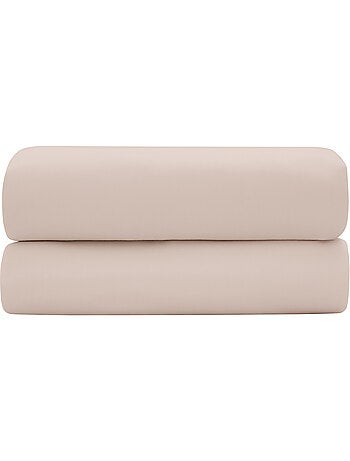 Drap-housse – Satin de coton 120 fils/cm² – Bonnet 30 cm