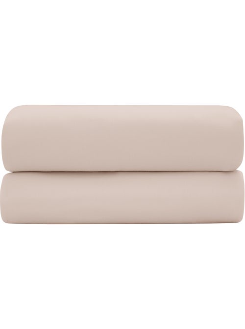 Drap-housse – Satin de coton 120 fils/cm² – Bonnet 30 cm - Kiabi