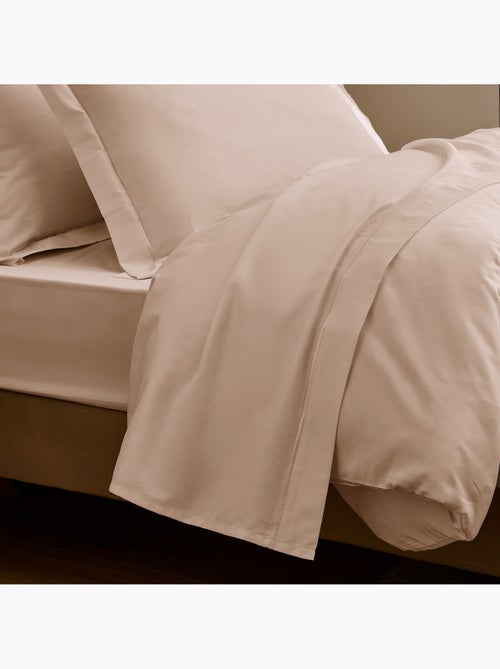 Drap-housse – Satin de coton 120 fils/cm² – Bonnet 30 cm - Kiabi