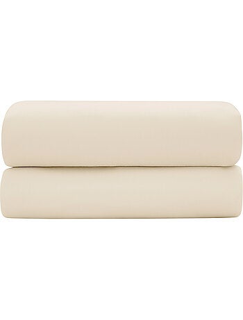 Drap-housse – Satin de coton 120 fils/cm² – Bonnet 30 cm