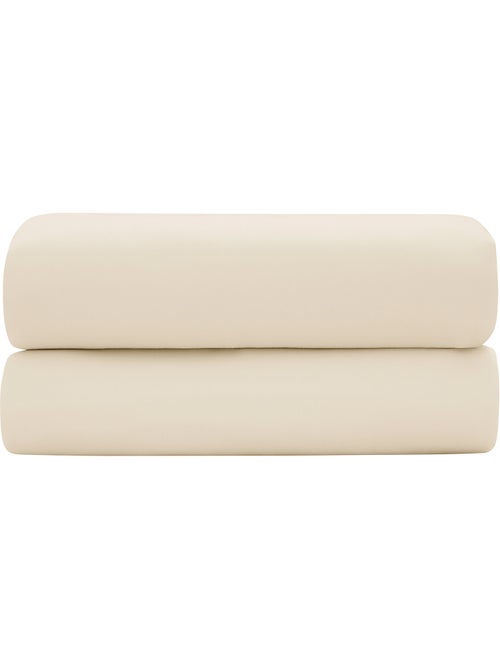 Drap-housse – Satin de coton 120 fils/cm² – Bonnet 30 cm - Kiabi Drap-housse – Satin de coton 120 fils/cm² – Bonnet 30 cm - Kiabi