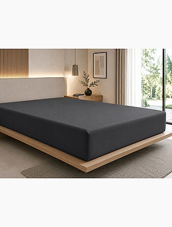 Drap-housse – Satin de coton 120 fils/cm² – Bonnet 30 cm