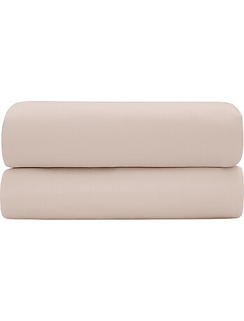 Drap-housse – Satin de coton 120 fils/cm² – Bonnet 30 cm