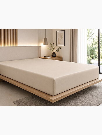 Drap-housse – Satin de coton 120 fils/cm² – Bonnet 30 cm