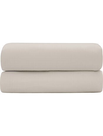 Drap-housse – Satin de coton 120 fils/cm² – Bonnet 30 cm