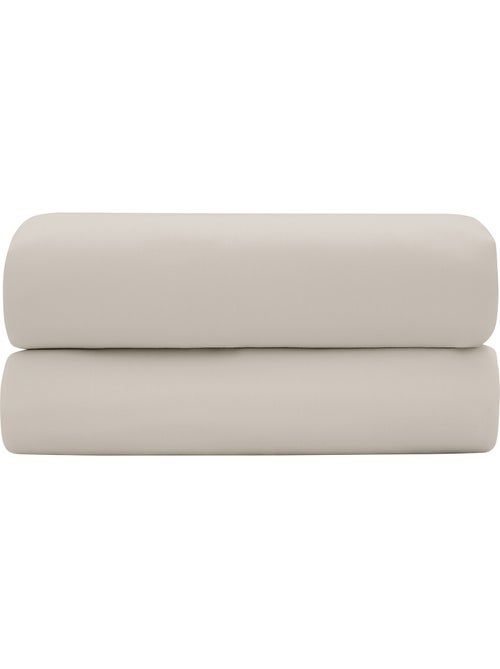 Drap-housse – Satin de coton 120 fils/cm² – Bonnet 30 cm - Kiabi Drap-housse – Satin de coton 120 fils/cm² – Bonnet 30 cm - Kiabi