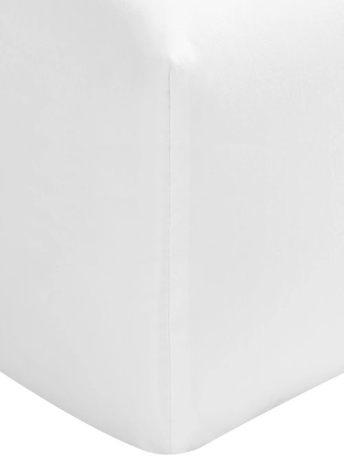 Drap housse satin de coton bonnet 40 made in France - Kiabi