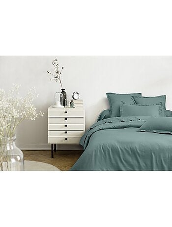 Drap housse satin de coton rose