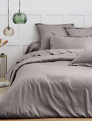 Drap housse satin de coton rose