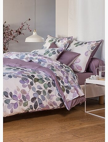 Drap housse satin de coton uni, Eclose