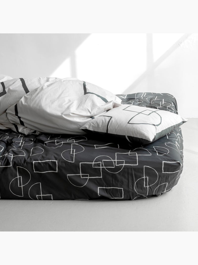 Drap-housse Serenity "Happyfriday" Blanc - Kiabi