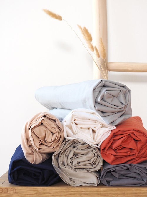 Drap housse SILLA coton issu de l'agriculture biologique - Kiabi