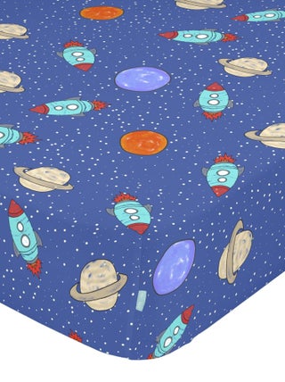 Drap-housse Space rocket "Happyfriday"