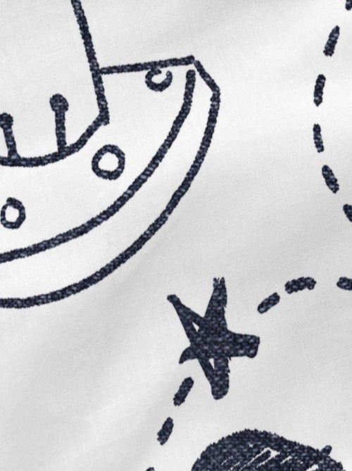 Drap-housse Starspace "Happyfriday" - Kiabi