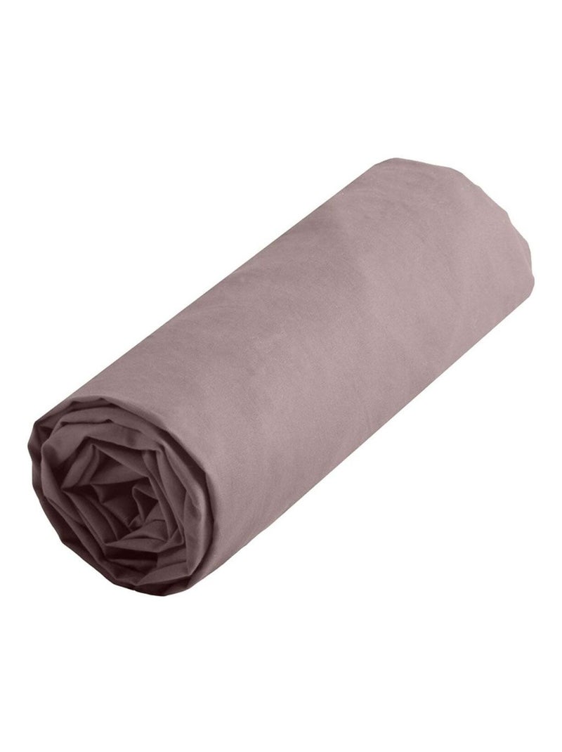 Drap housse Taupe - Kiabi