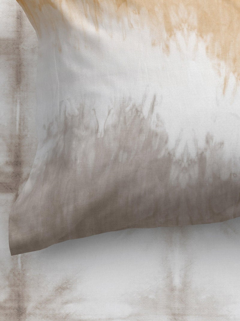 Drap-housse Tie dye "Happyfriday" Blanc - Kiabi