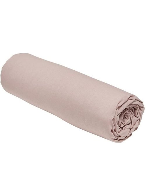 Drap housse today essential - 90 x 190 cm - 1 personne - 100% coton uni - rose des sables - Kiabi Drap housse today essential - 90 x 190 cm - 1 personne - 100% coton uni - rose des sables - Kiabi