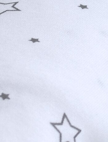 Drap housse tout en 1 imprimé étoiles
