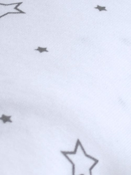 Drap housse tout en 1 imprimé étoiles - Kiabi