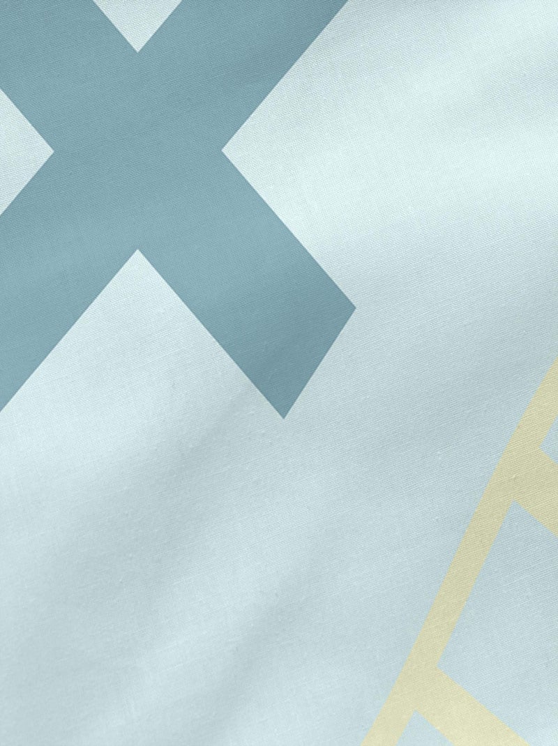 Drap-housse Train "Happyfriday" Blanc - Kiabi