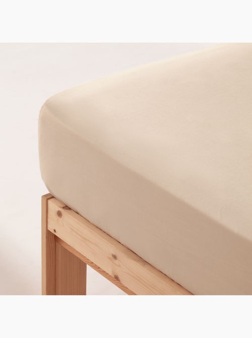 Drap-housse uni 100 % coton, pour matelas jusqu’à 30 cm de hauteur - Gamusi. - Kiabi Drap-housse uni 100 % coton, pour matelas jusqu’à 30 cm de hauteur - Gamusi. - Kiabi