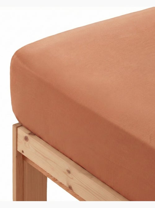Drap-housse uni 100 % coton, pour matelas jusqu’à 30 cm de hauteur - Gamusi. - Kiabi